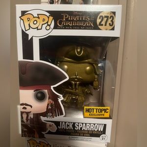 Jack sparrow gold funko